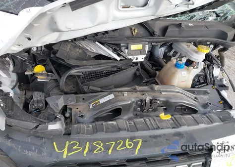 2025 Ram Promaster 2500 Tradesman High Roof 159 Wb W/Pass Seat from USA, damaged, VIN 3C6LRVDG8SE507558